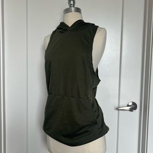 Army Green Workout Hoodie